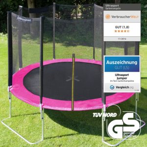 Warum ist das Ultrasport-Gartentrampolin-Jumper zum Trampolinspringen das beste Trampolin?